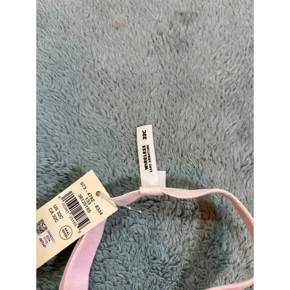 Aerie Sunnie Wireless Bra Blush Pink 32C NWT - Picture 4 of 6